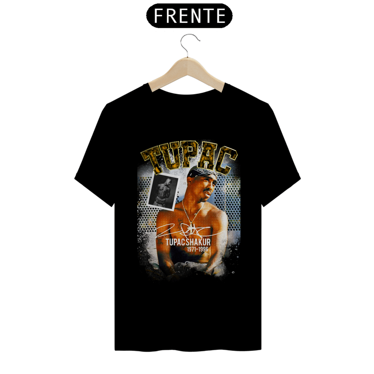Nome do produto: Camiseta Unissex - Tupac