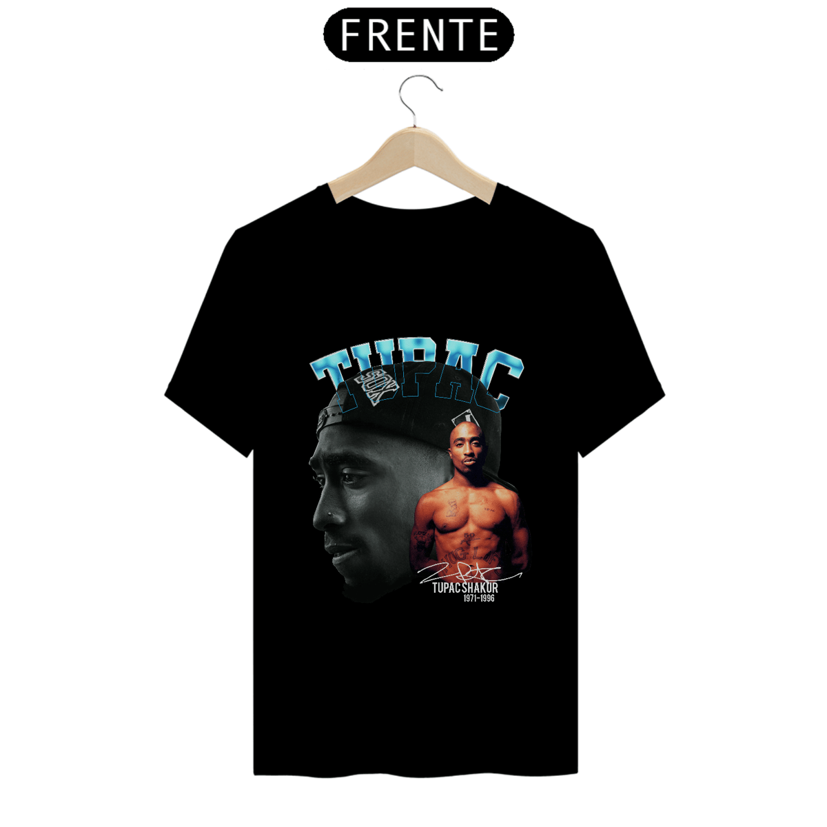 Nome do produto: Camiseta Unissex - Tupac