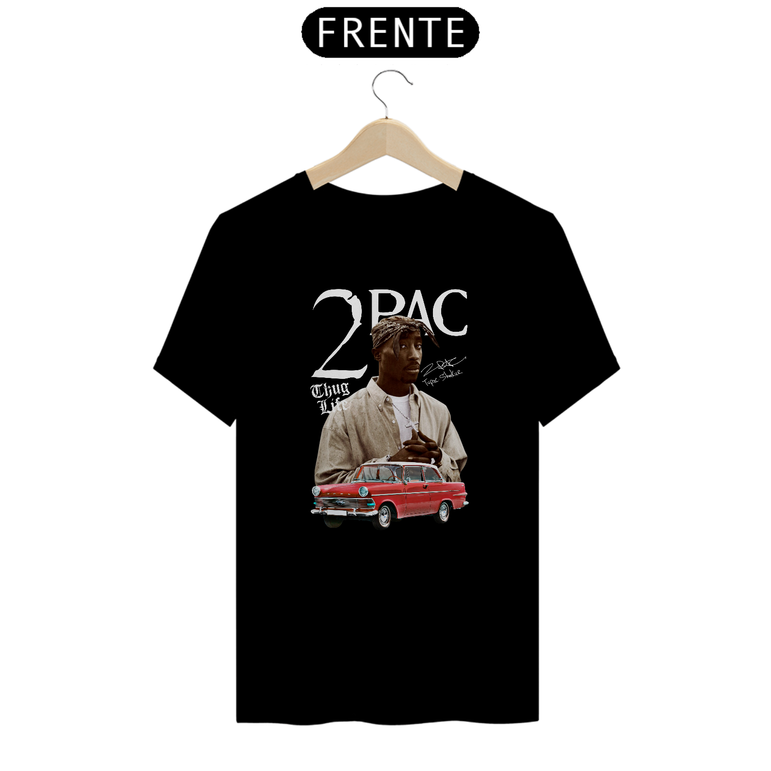 Camiseta Unissex - Tupac