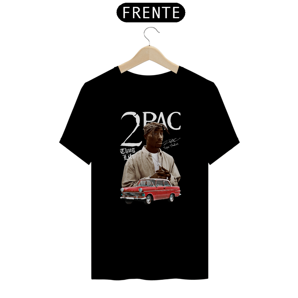 Nome do produto: Camiseta Unissex - Tupac