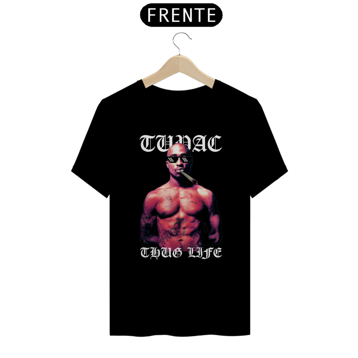 Nome do produto: Camiseta Unissex - Tupac