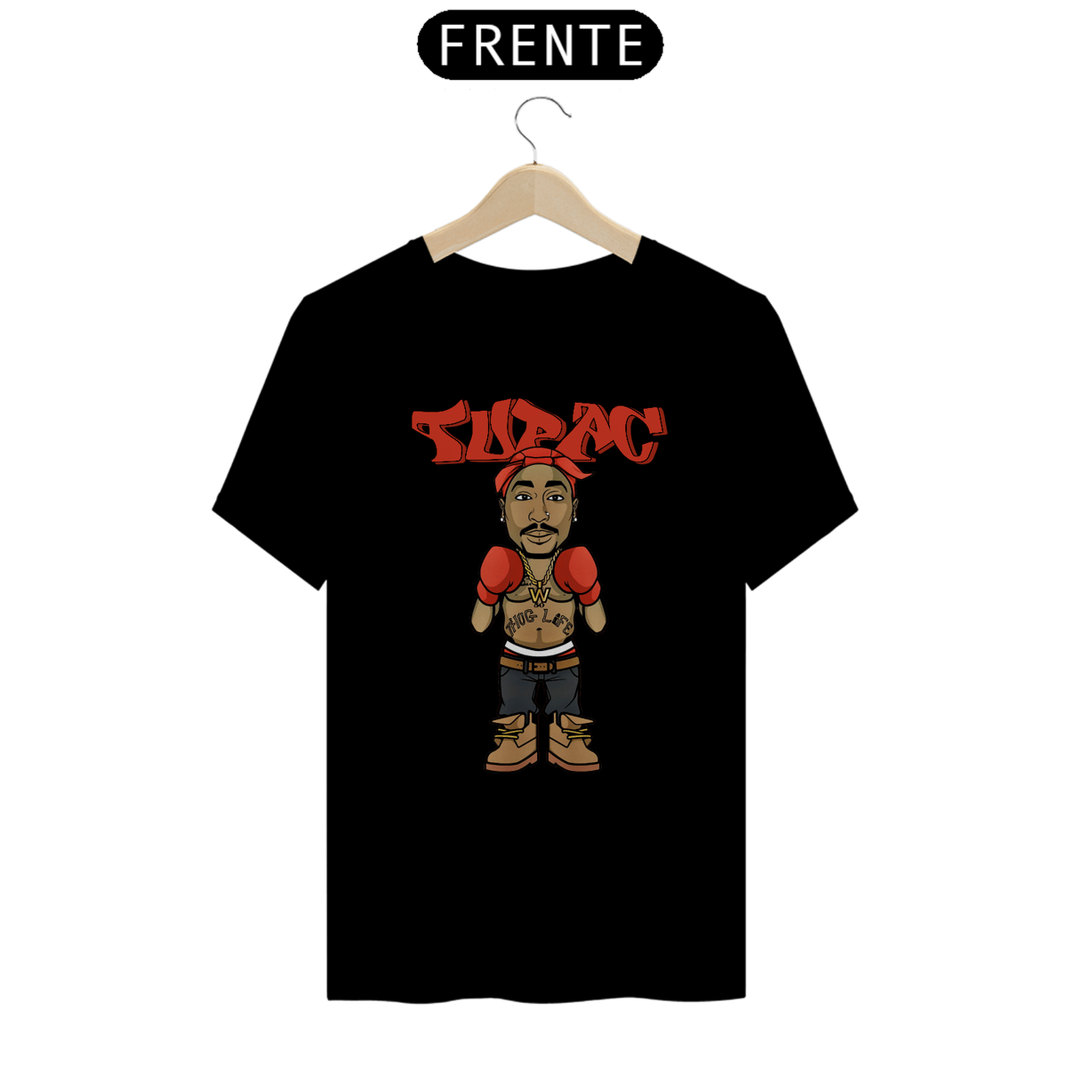 Nome do produto: Camiseta Unissex - Tupac