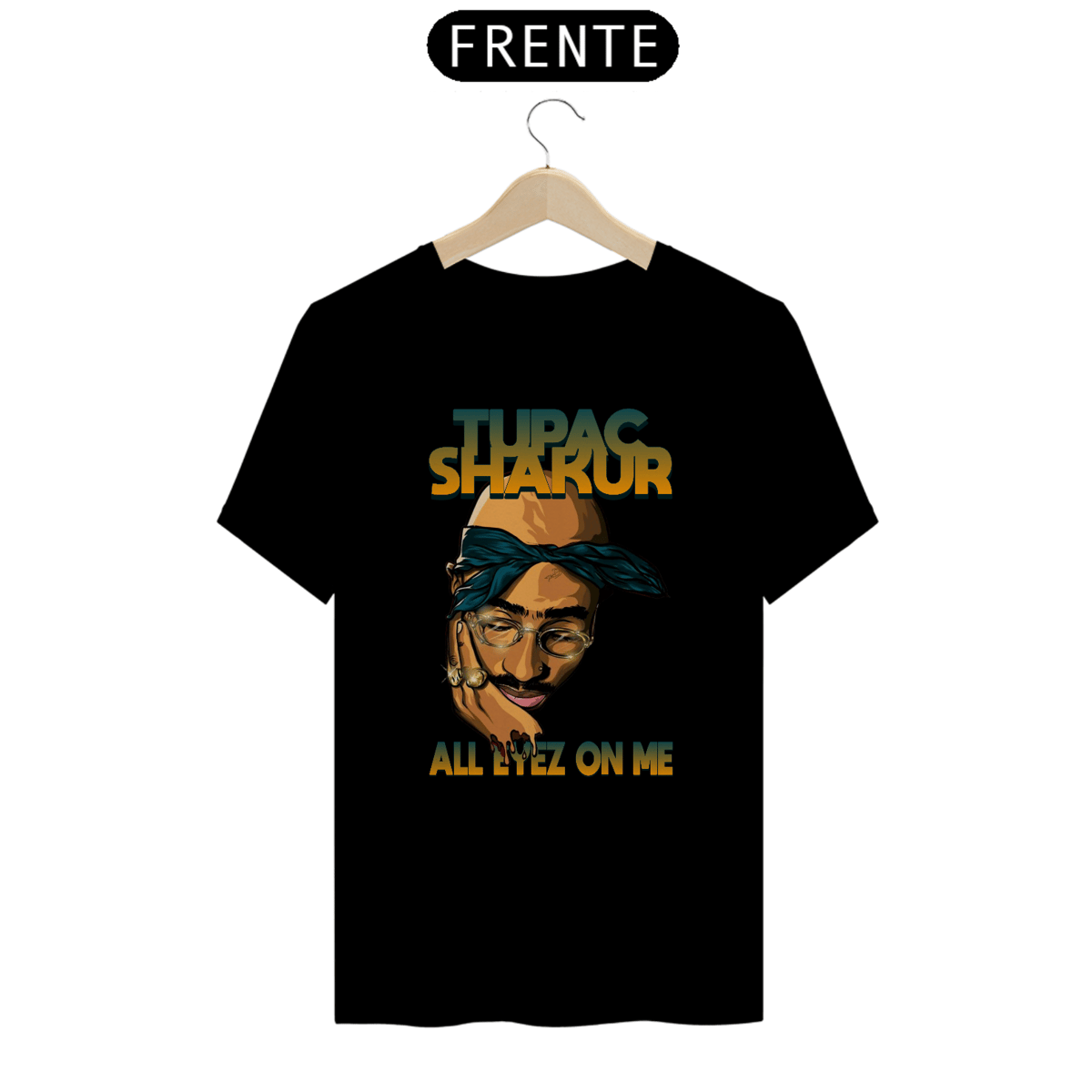 Nome do produto: Camiseta Unissex - Tupac