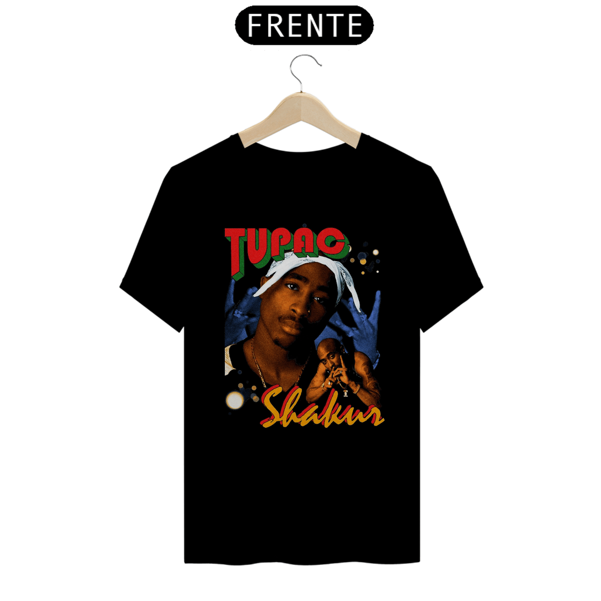 Nome do produto: Camiseta Unissex - Tupac