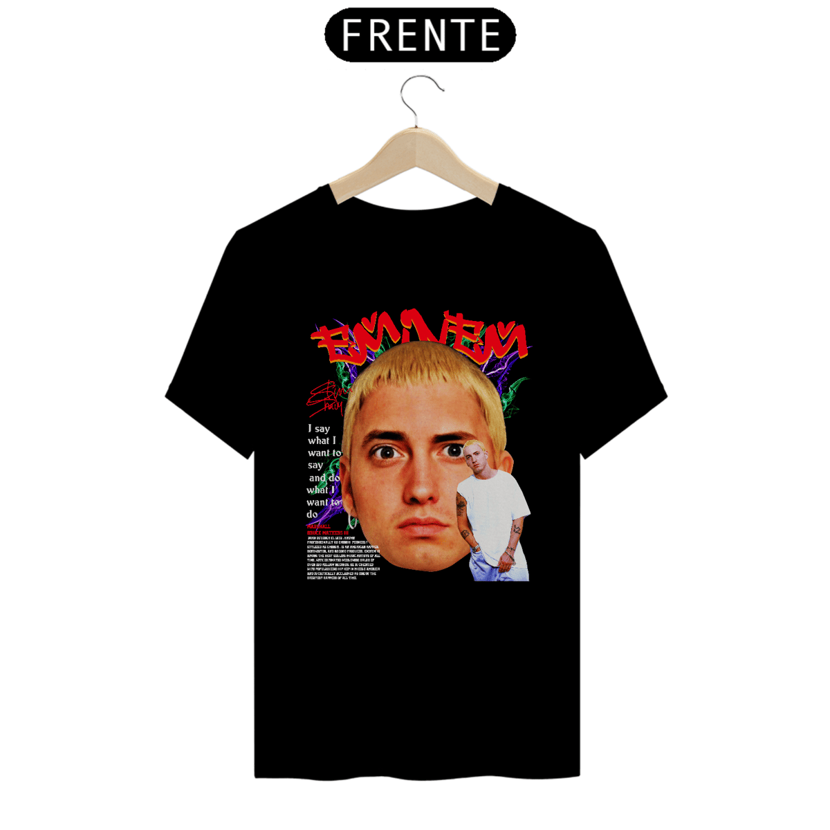Nome do produto: Camiseta Unissex - Eminem