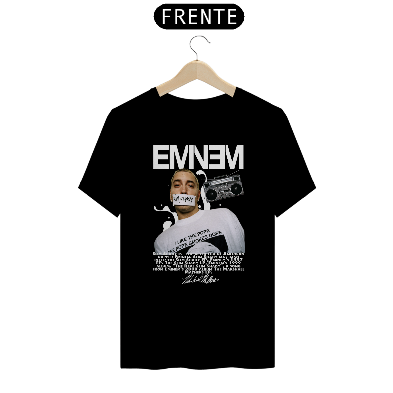 Camiseta Unissex - Eminem