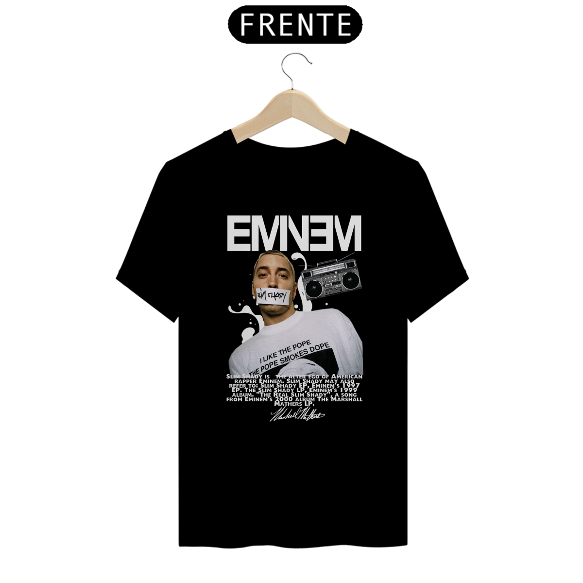 Nome do produto: Camiseta Unissex - Eminem