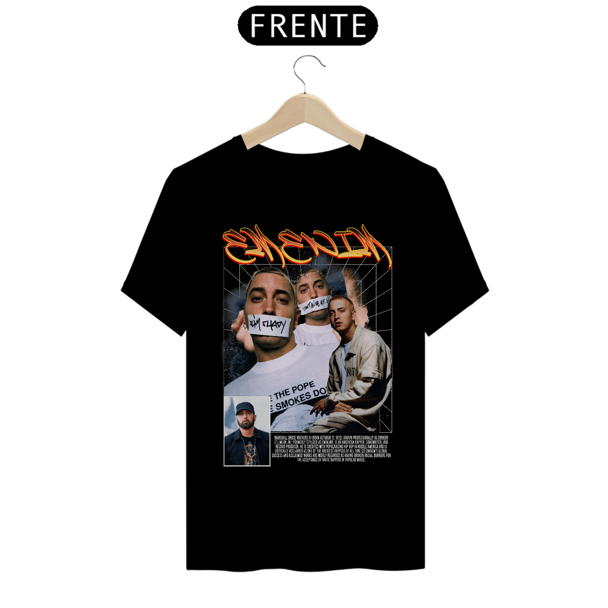 Nome do produto: Camiseta Unissex - Eminem