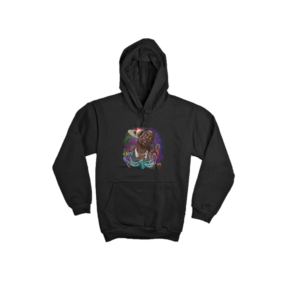 Nome do produto: Moletom Canguru - Travis Scott