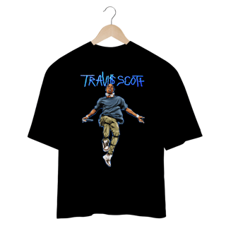 Camiseta Oversized - Travis Scott