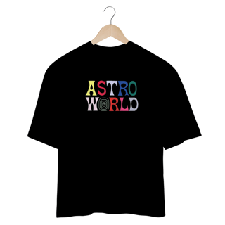 Camiseta Oversized - Travis Scott