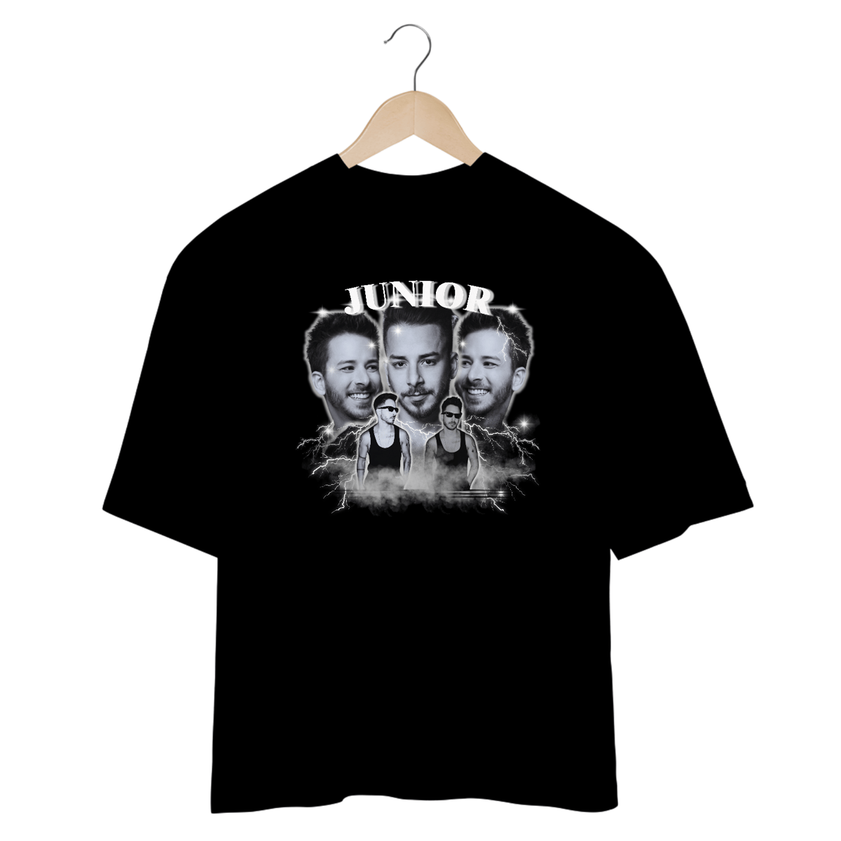 Nome do produto: Camiseta Oversized - JUNIOR Vintage