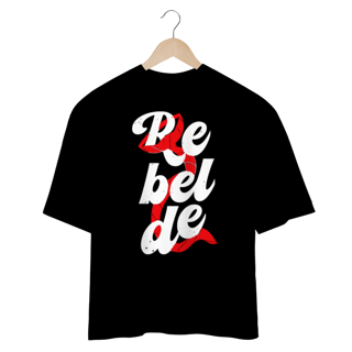 Camiseta Oversized - RBD Rebelde Gravata 