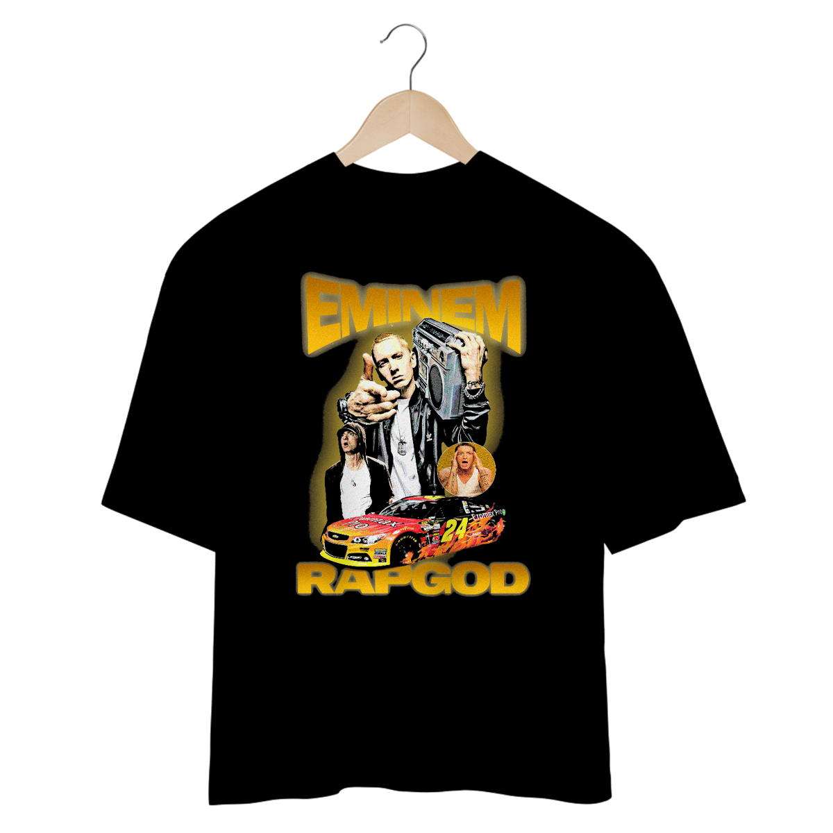 Nome do produto: Camiseta Oversized - Eminem