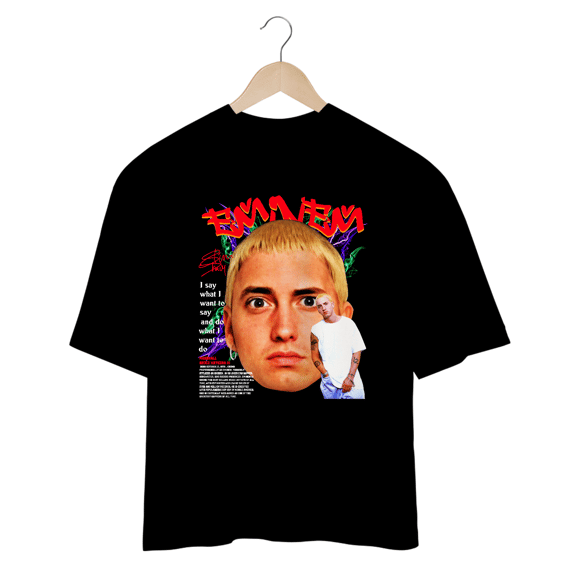 Camiseta Oversized - Eminem