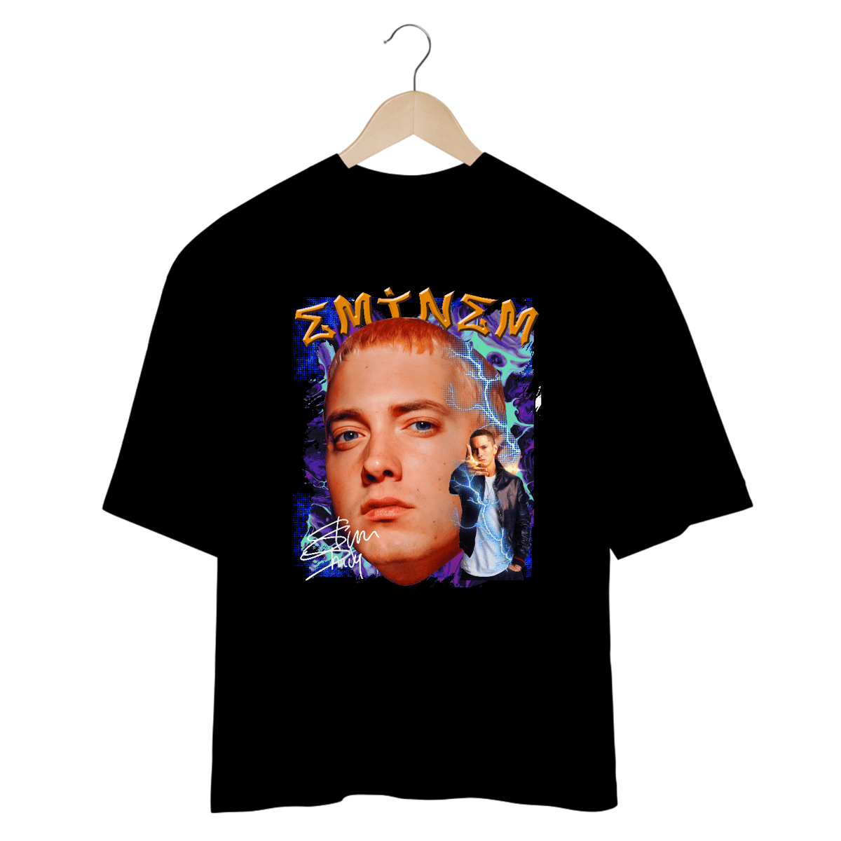 Nome do produto: Camiseta Oversized - Eminem