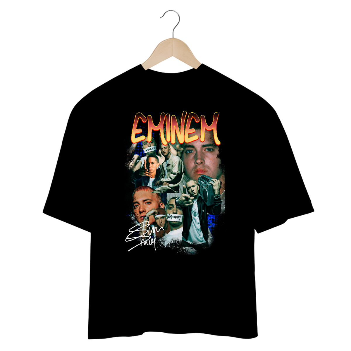 Nome do produto: Camiseta Oversized - Eminem