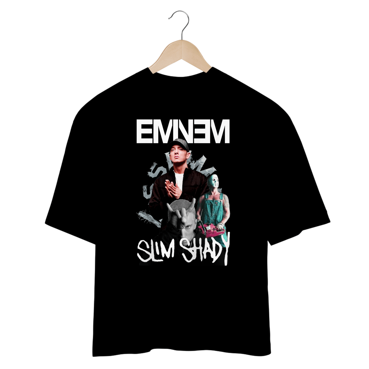 Nome do produto: Camiseta Oversized - Eminem