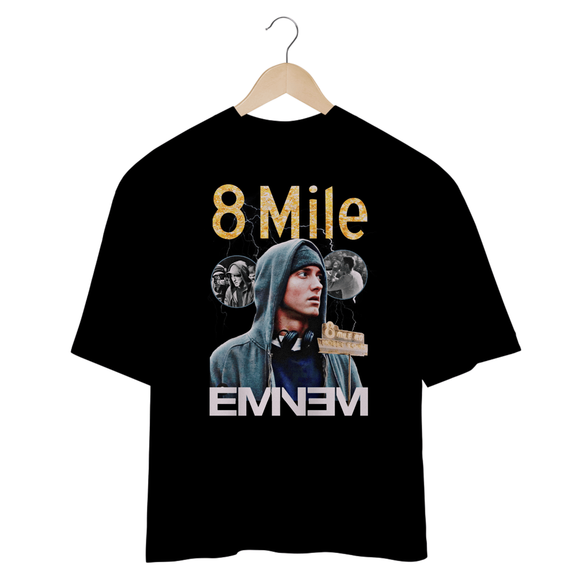 Nome do produto: Camiseta Oversized - Eminem