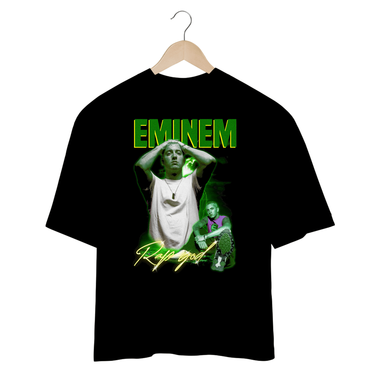 Nome do produto: Camiseta Oversized - Eminem