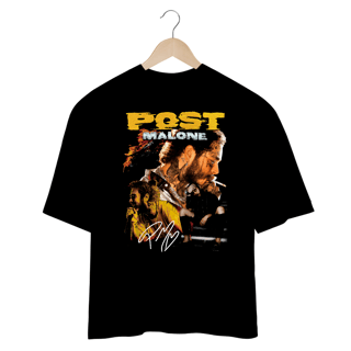 Camiseta Oversized - Post Malone