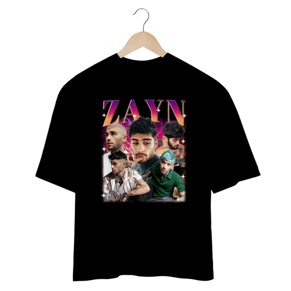 Camiseta Oversized - Zayn Malik