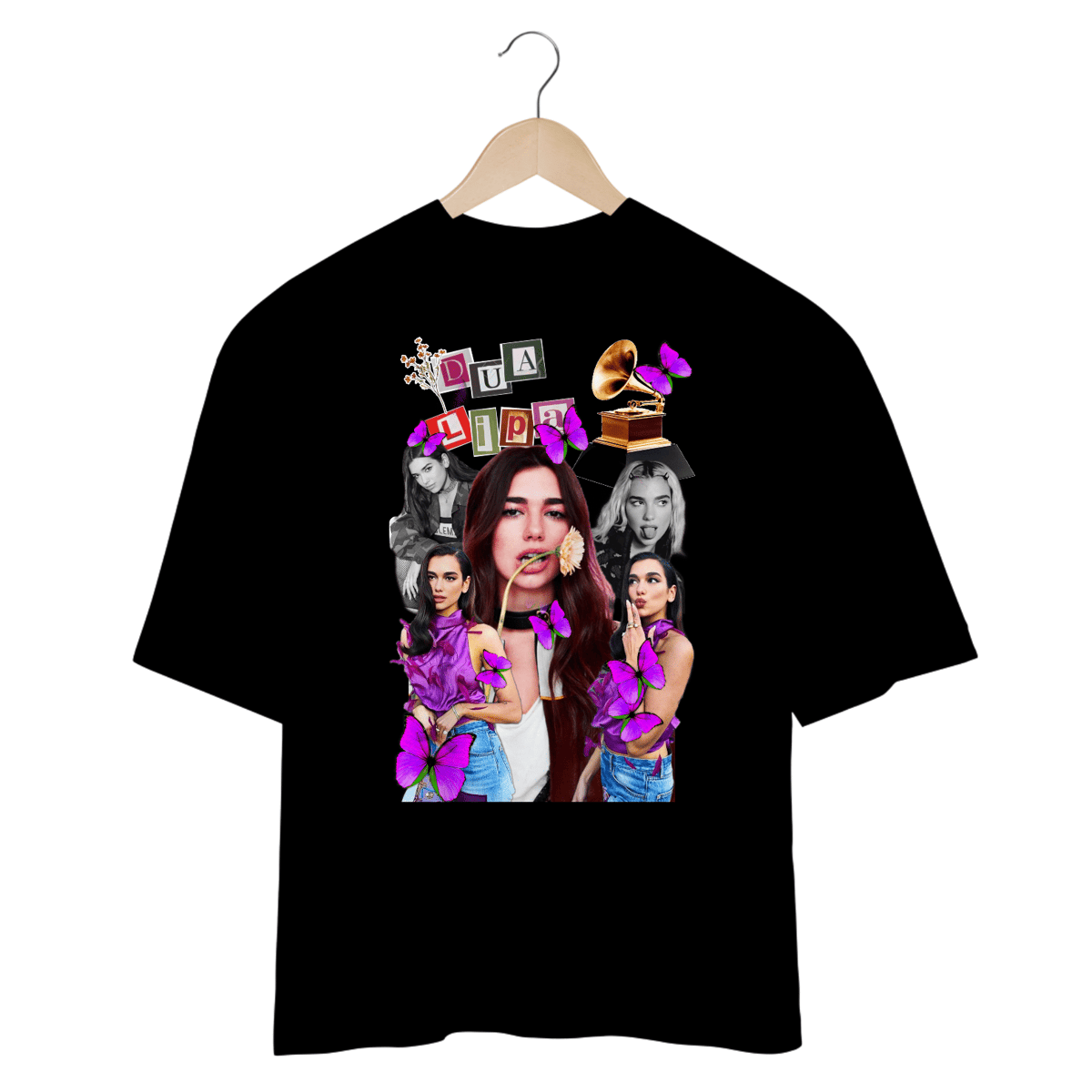 Nome do produto: Camiseta Oversized - Dua Lipa