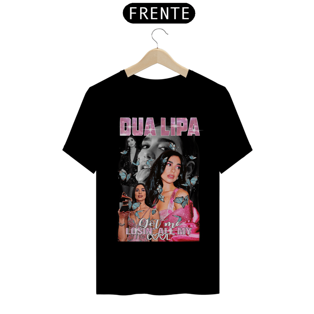 Nome do produto: Camiseta Unissex - Dua Lipa