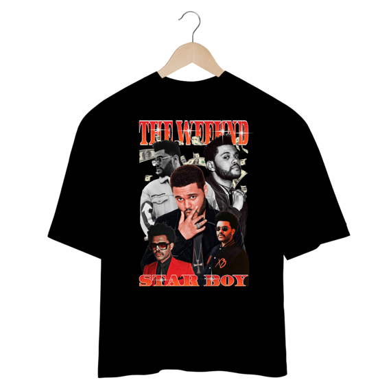 Camiseta Oversized - The Weeknd