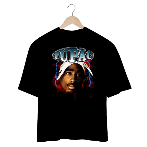 Camiseta Oversized - Tupac