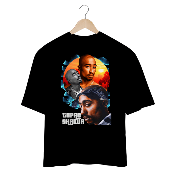 Camiseta Oversized - Tupac