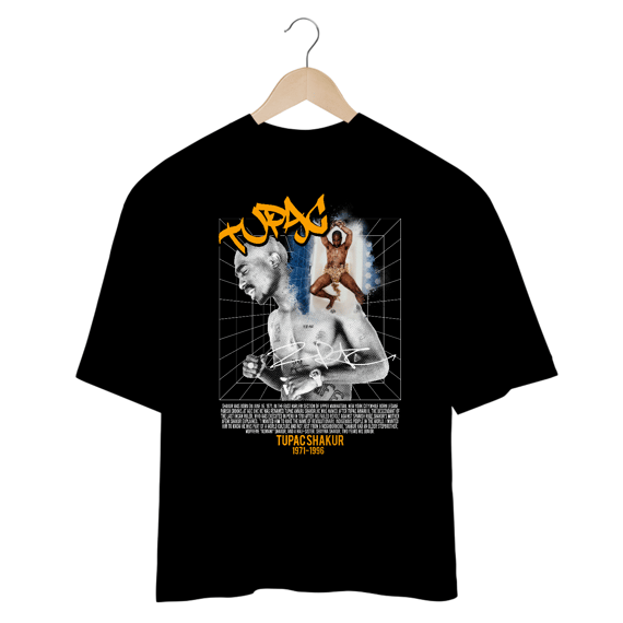 Camiseta Oversized - Tupac