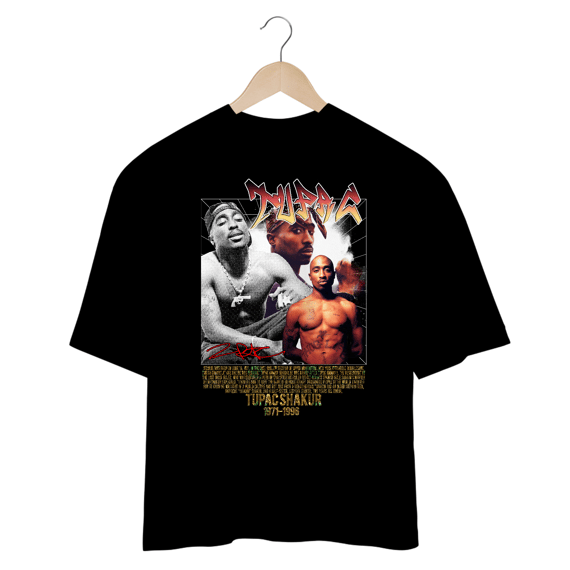 Camiseta Oversized - Tupac