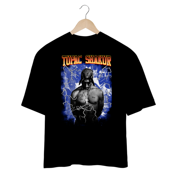 Camiseta Oversized - Tupac