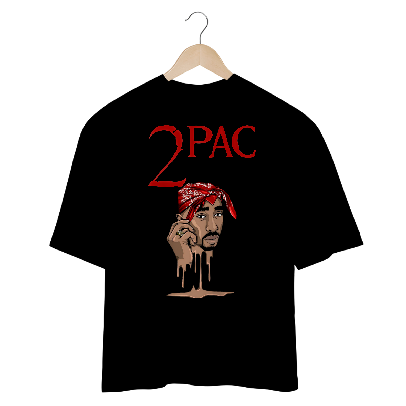 Camiseta Oversized - Tupac