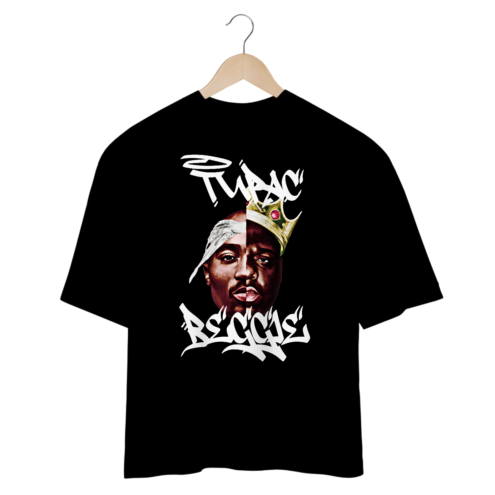 Camiseta Oversized - Tupac