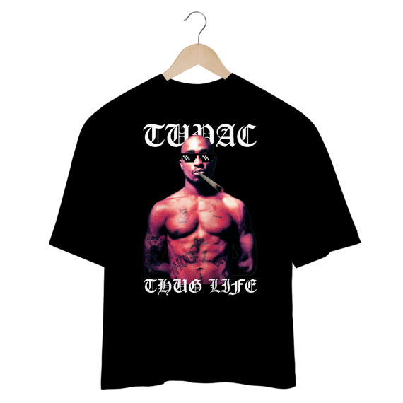 Camiseta Oversized - Tupac