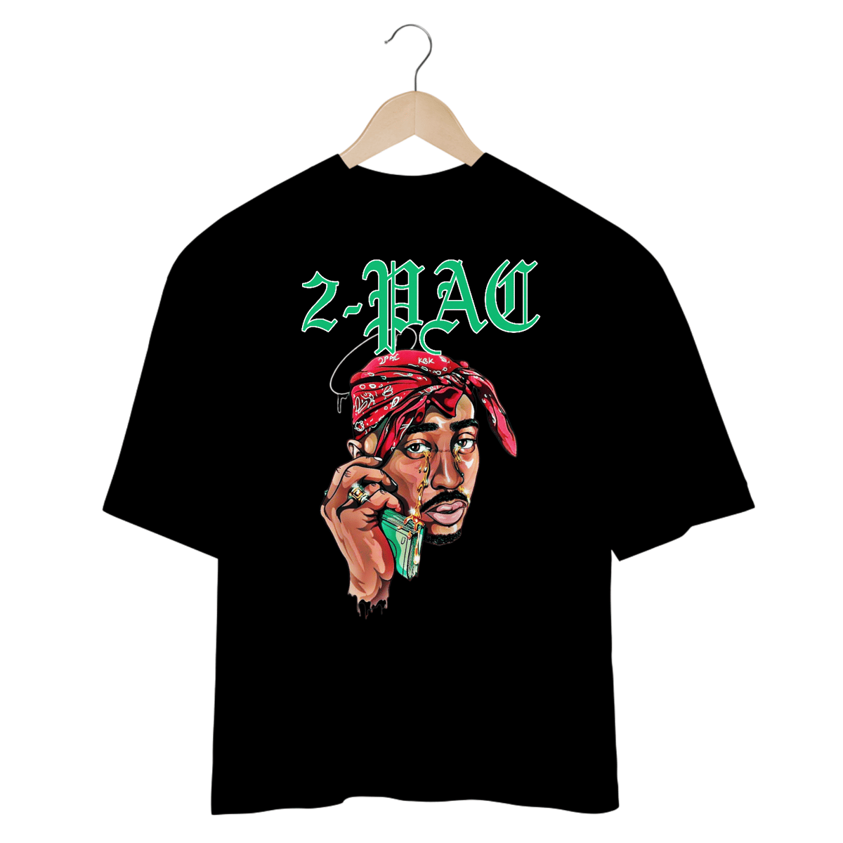 Nome do produto: Camiseta Oversized - Tupac