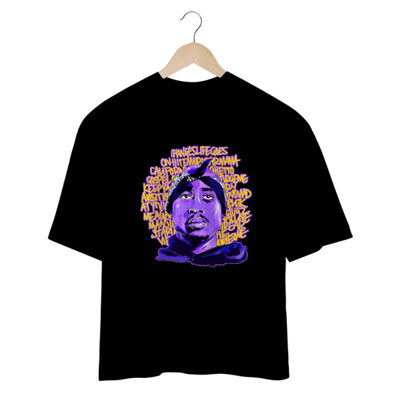 Camiseta Oversized - Tupac