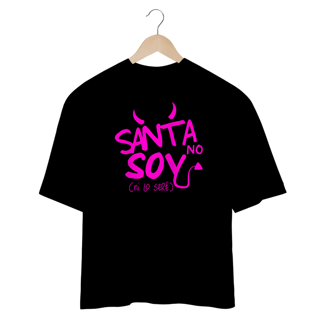 Nome do produto Camiseta Oversized - RBD Santa No Soy