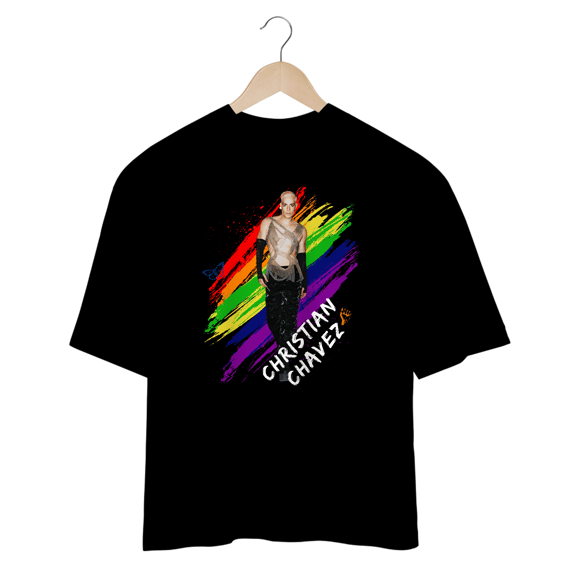 Camiseta Oversized - RBD Christian Chavez LGBT