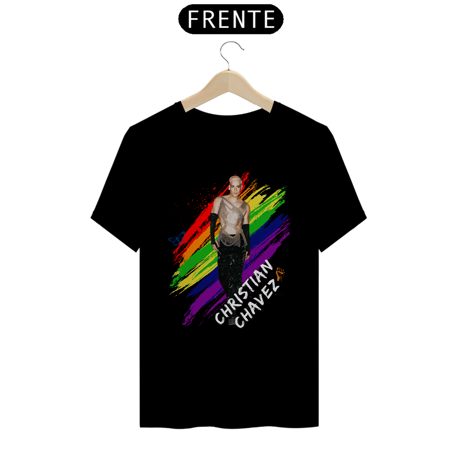 Camiseta Unissex - RBD Christian Chavez LGBT