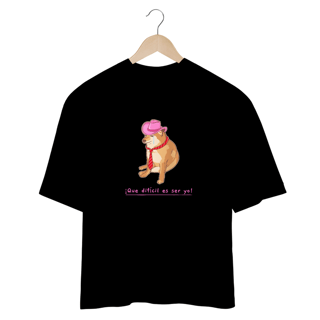Nome do produto Camiseta Oversized - RBD Que dificil es ser yo