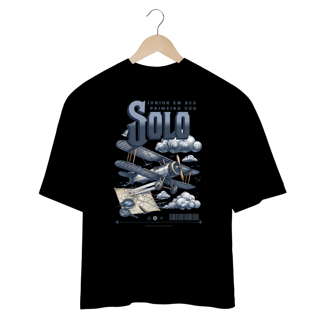 Nome do produto CAMISETA OVERSIZED JUNIOR VÔO SOLO