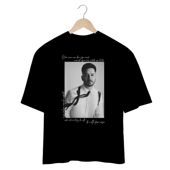 CAMISETA OVERSIZED JUNIOR FOTO DE VOLTA PRA CASA