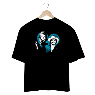 Nome do produto CAMISETA OVERSIZED BRUNO MARS E LADY GAGA