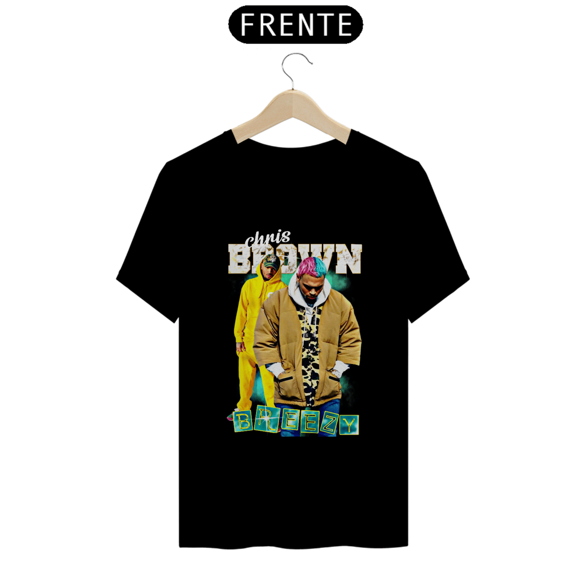 Nome do produto: CAMISETA CHRIS BROWN