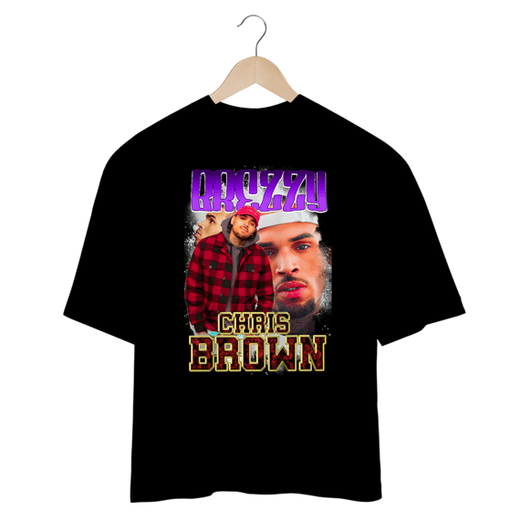 CAMISETA OVERSIZED CHRIS BROWN