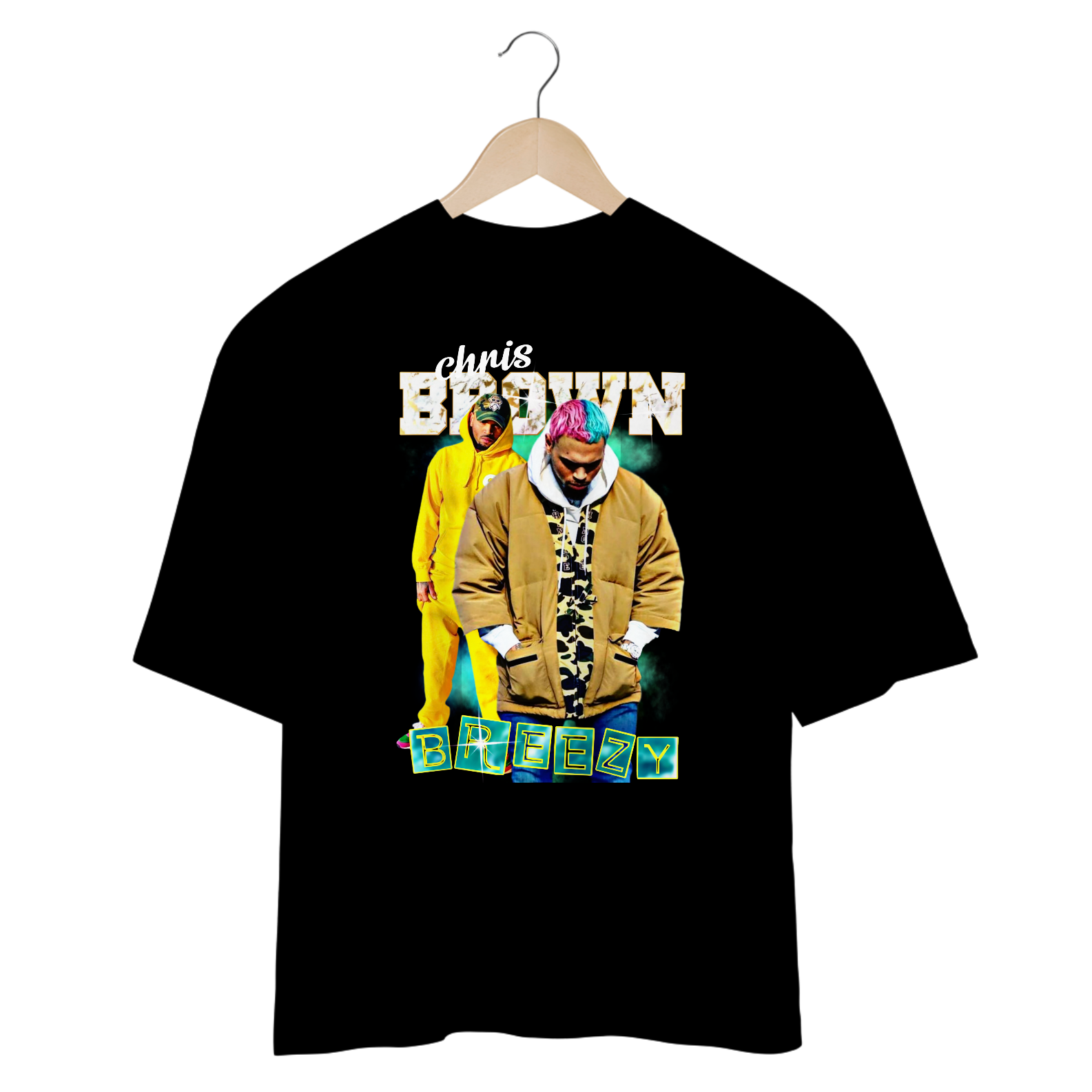 CAMISETA OVERSIZED CHRIS BROWN