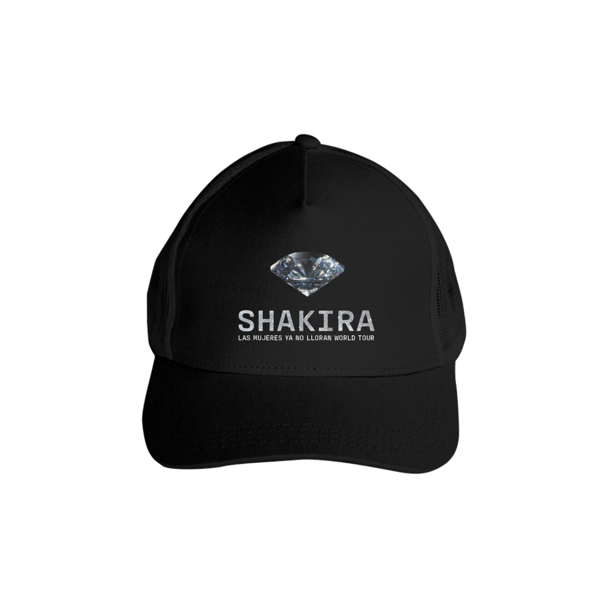 Nome do produto: BONÉ SHAKIRA LAS MUJERES YA NO LLORAN WORLD TOUR (COM TELA) 